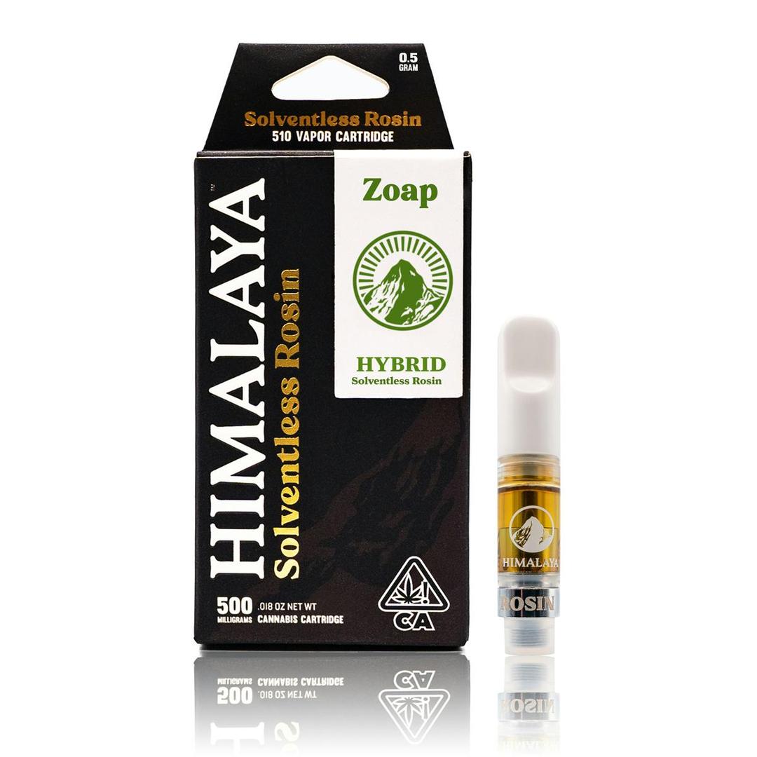 Zoap (Solventless Rosin) Cartridge - .5G
