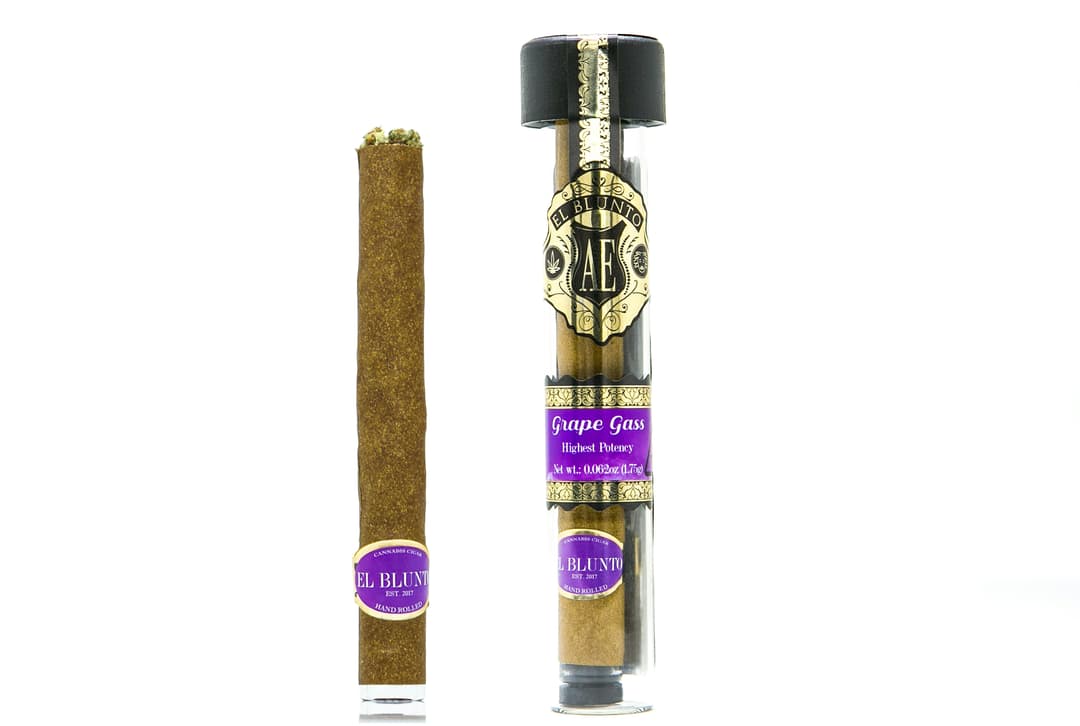 El Blunto - Grape Gass - 1.75G Cannabis Cigar [Blunt]