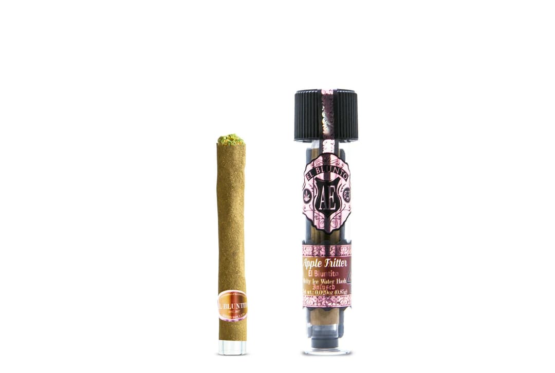 El Bluntito - Apple Fritter - Hash Infused - .85G Cigarillo [Mini Blunt]