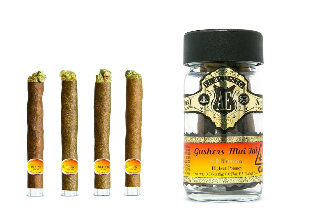 El Bluntito - 4-Pack - Gushers Mai Tai - 4 x .75G [Mini Blunt]