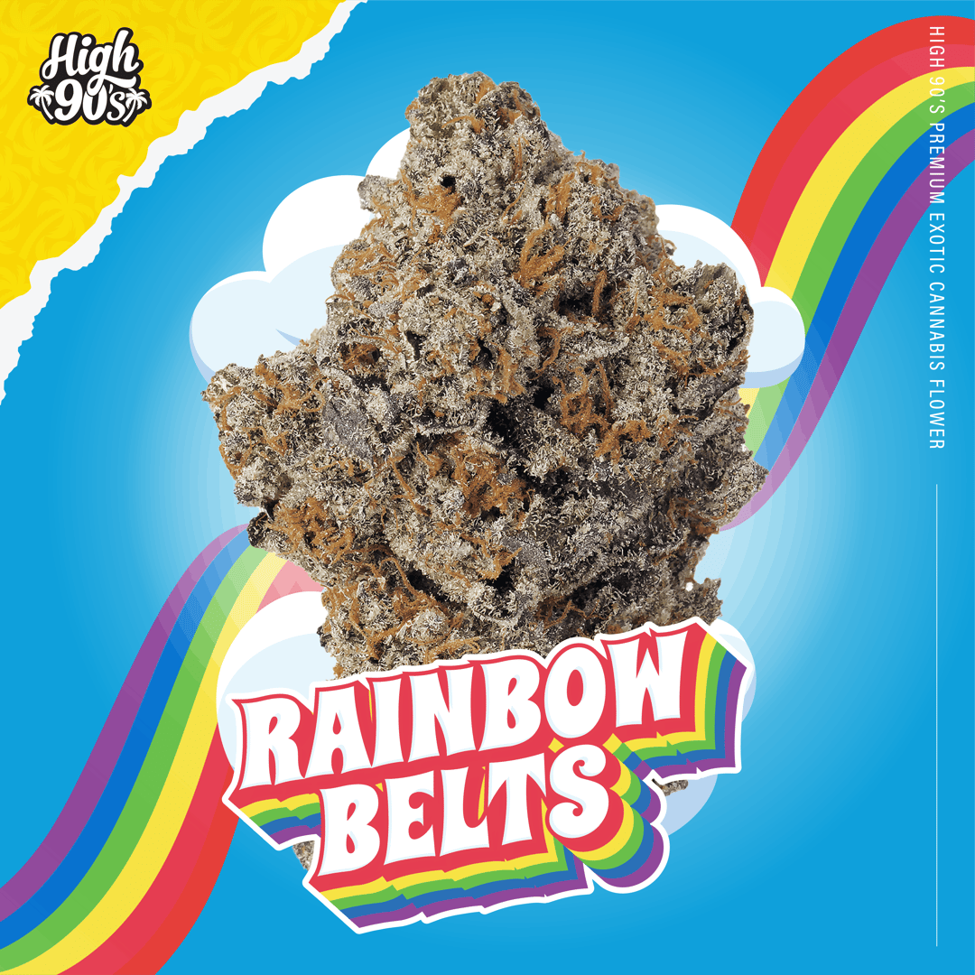 High 90s : Rainbow Belts 3.5g Flower