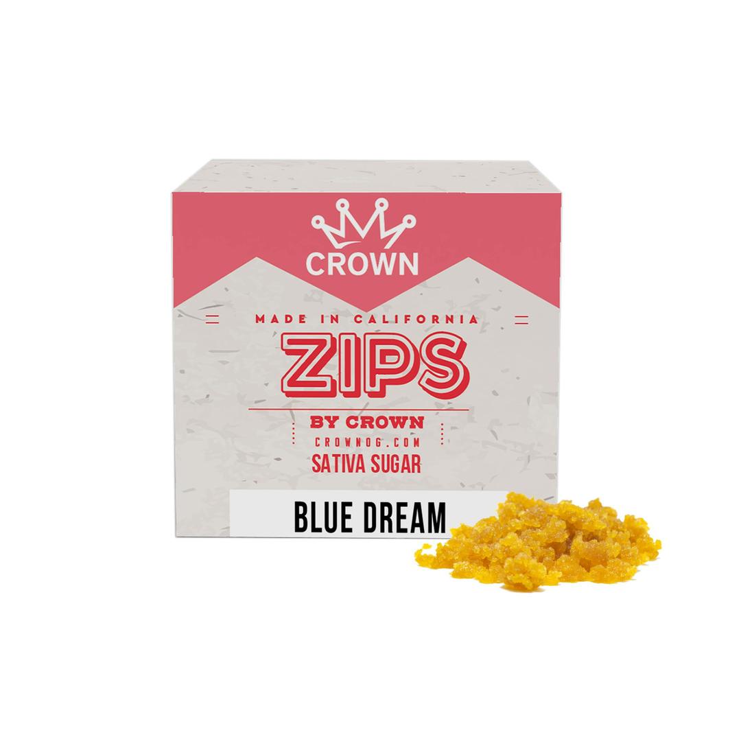 Zips By Crown Blue Dream Sugar 1g