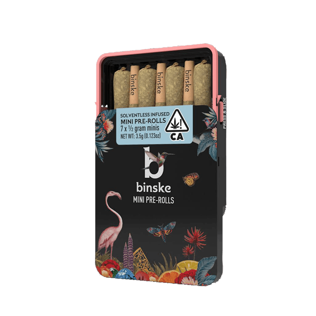 Lemon Sphinx Solventless Infused 7-Pack Mini Pre-Rolls