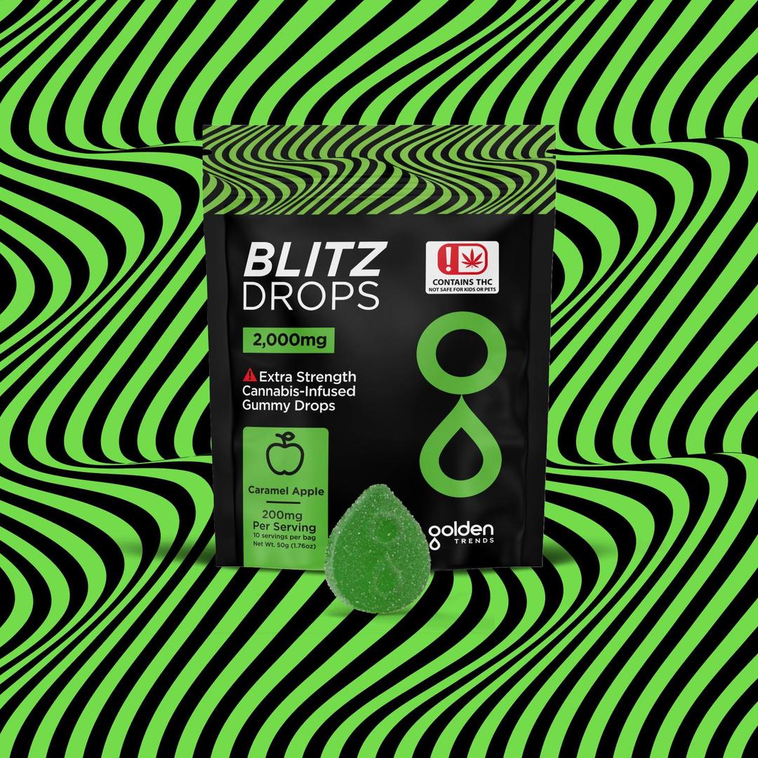 Blitz Drops - Caramel Apple - 2,000mg