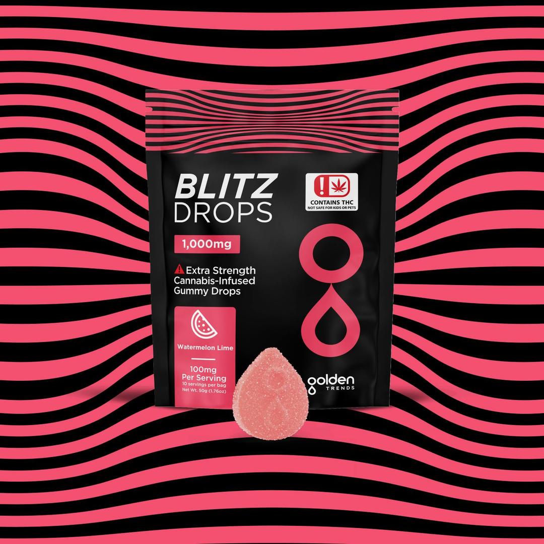 Blitz Drops - Watermelon Lime - 1,000mg