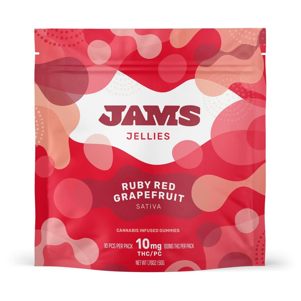 Jellies - Ruby Red Grapefruit 100mg