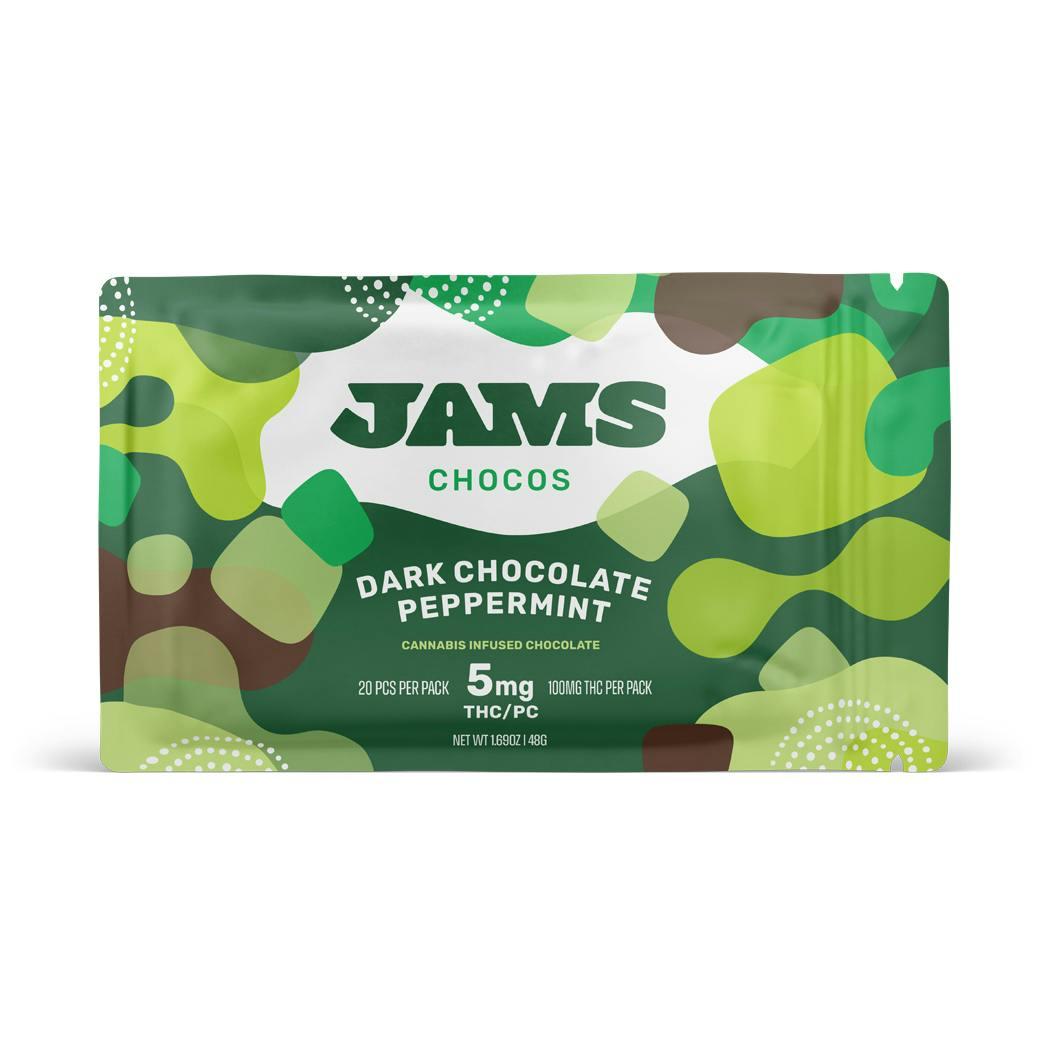 Chocos - Dark Chocolate Peppermint 100mg