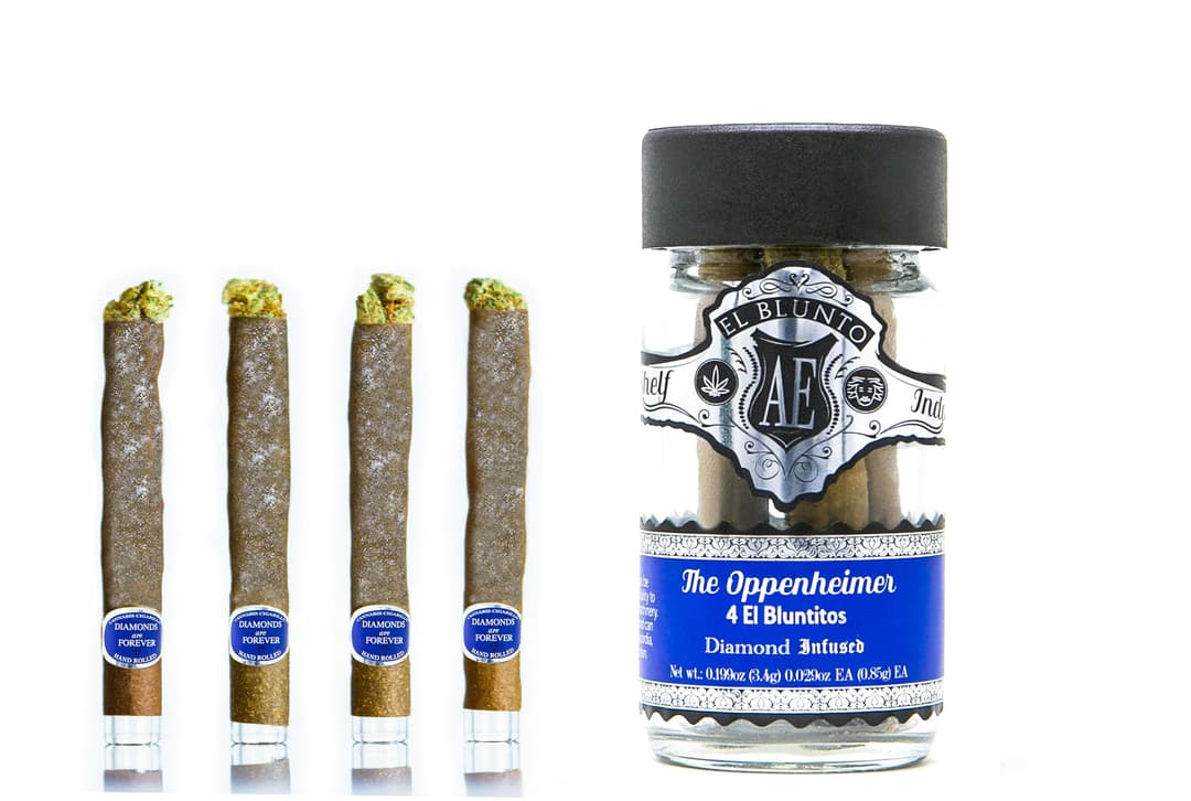 El Bluntito 4-Pack Diamond Infused - Oppenheimer - 4 x .85G [Mini Blunt]