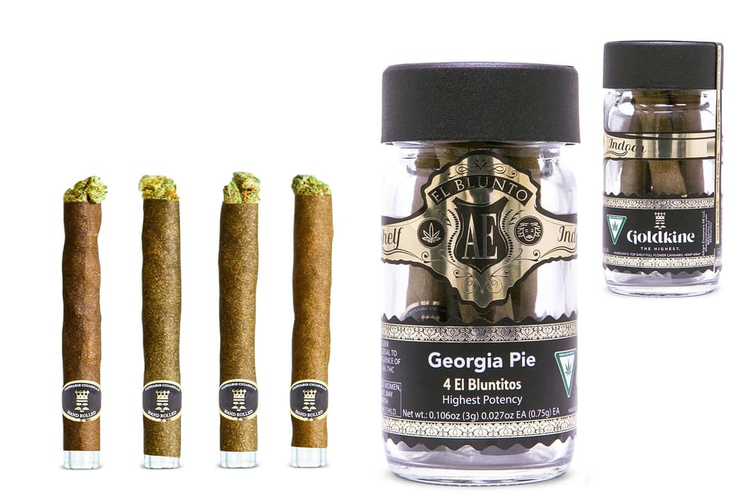 El Bluntito x Goldkine - 4-Pack - Georgia Pie - 4 x .75G [Mini Blunt]