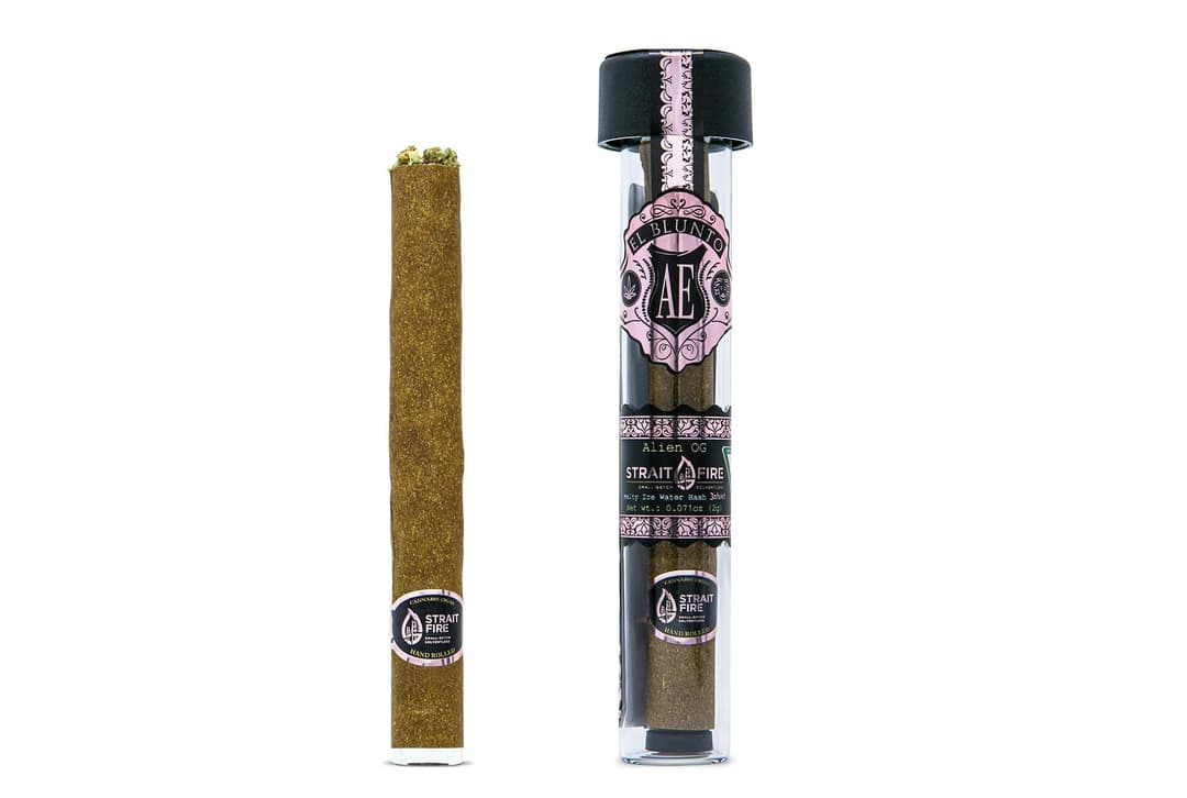 El Blunto x Strait Fire - Alien OG - 2G - Hash Infused [Blunt]