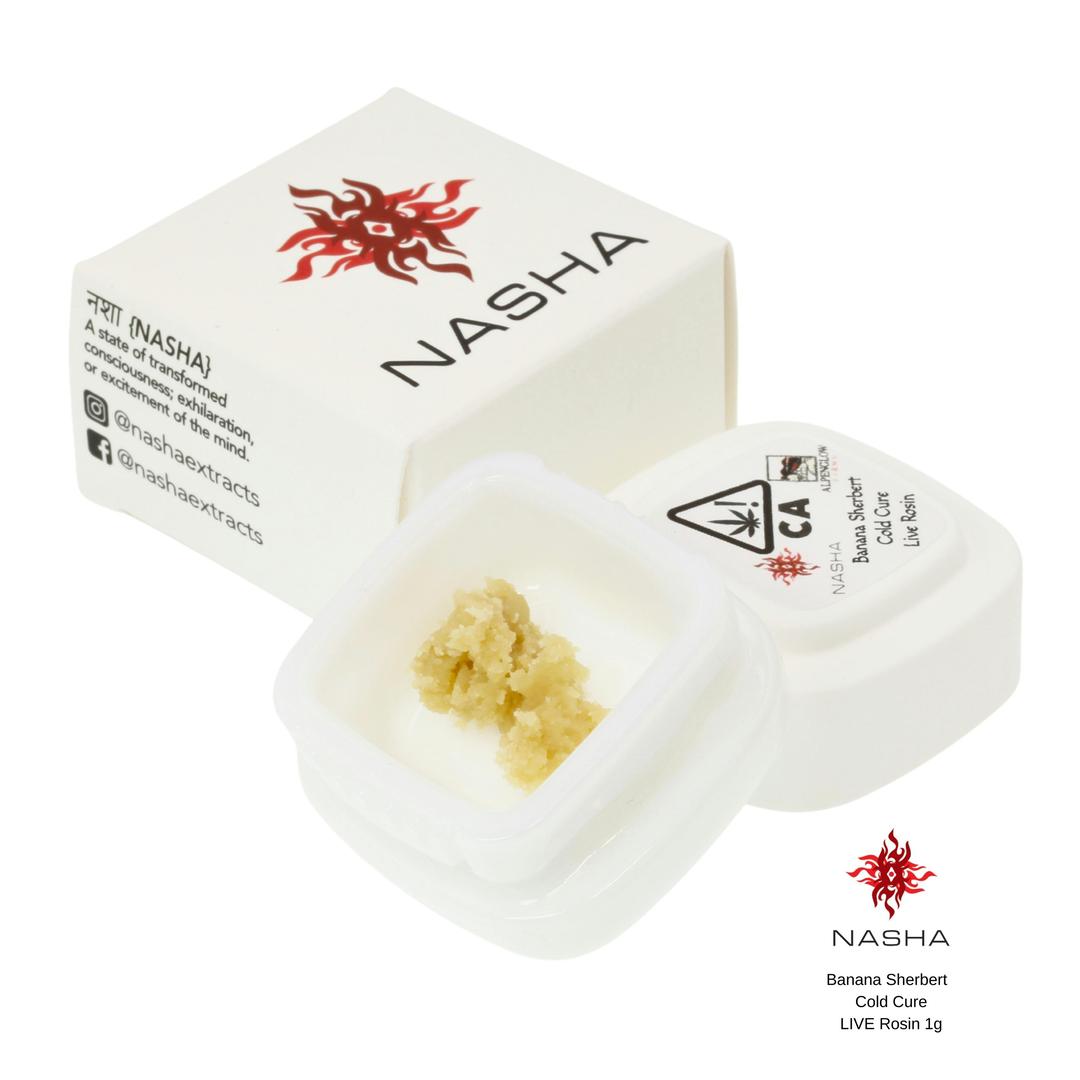 Banana Sherbert Cold Cure Live Rosin (Alpenglow Farm)