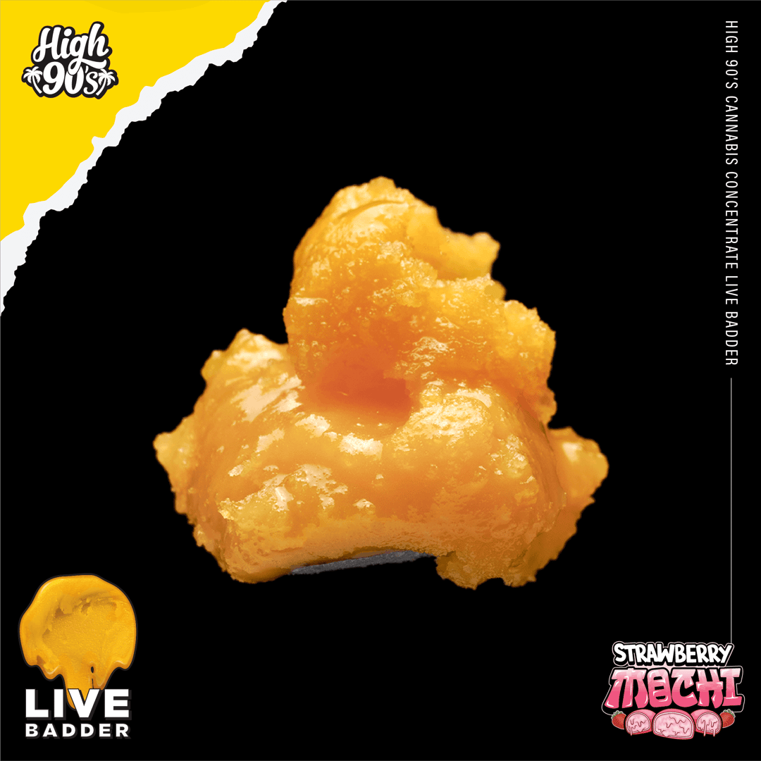 High 90s : Strawberry Mochi 1g Live Badder