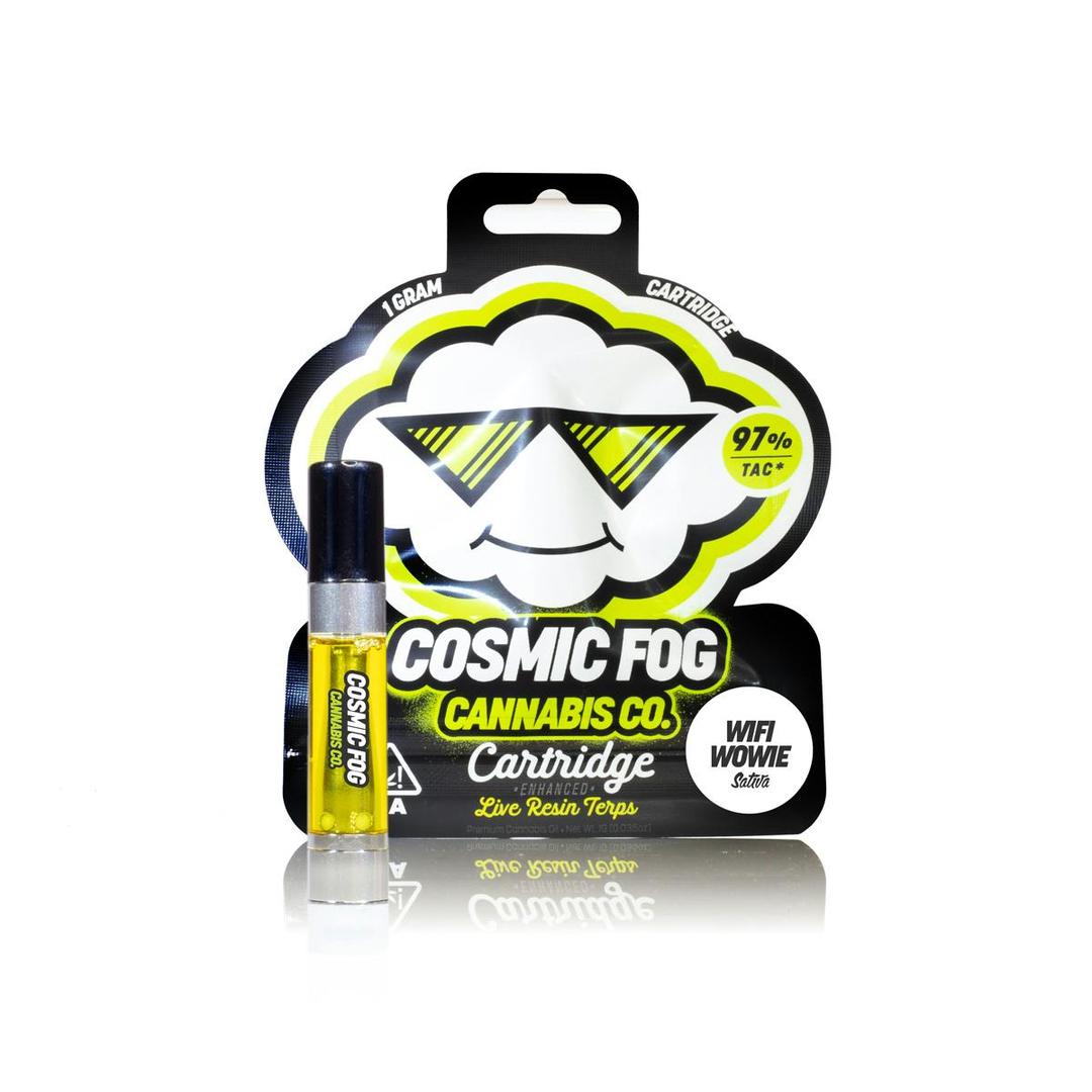 Cosmic Fog - Wifi Wowie - 1G Live Resin Cartridge (Sativa)