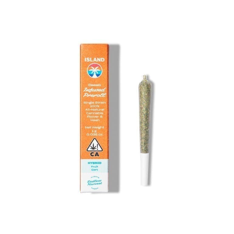 Island Infused Classics Preroll: Papaya Rose' (Hybrid)