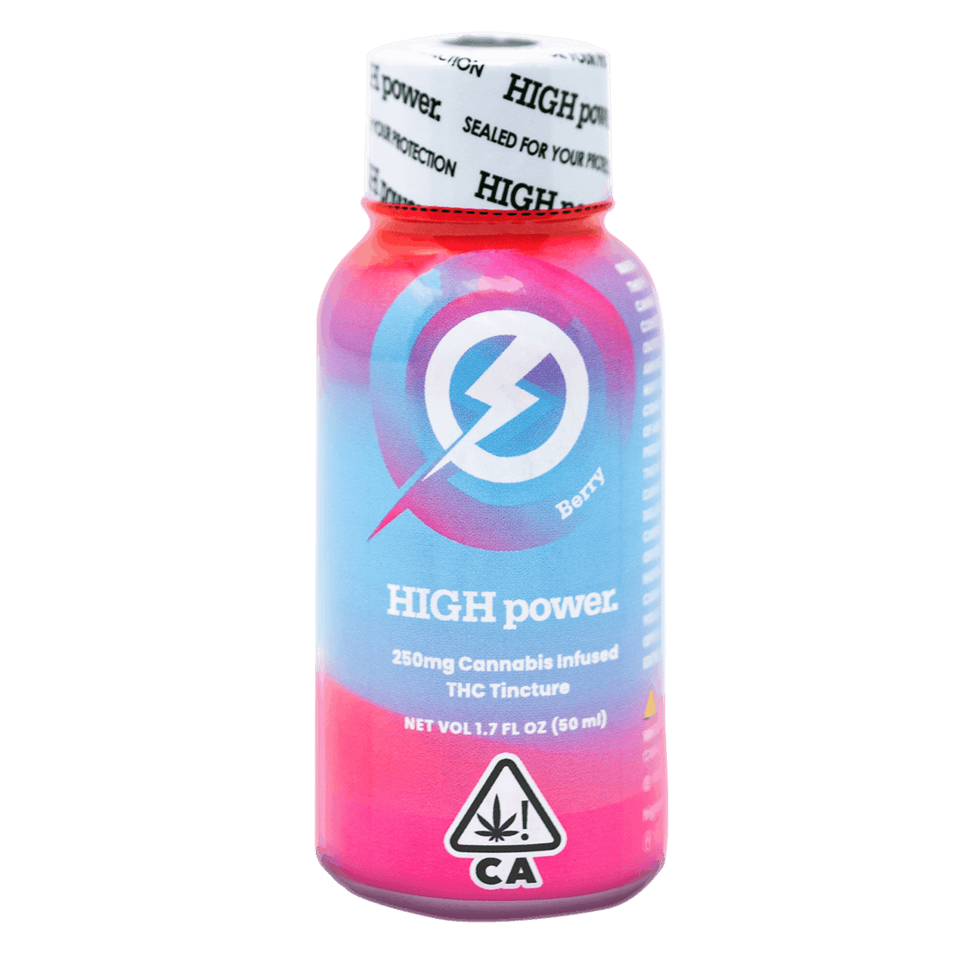 HIGH power syrup - Berry 250mg THC Single