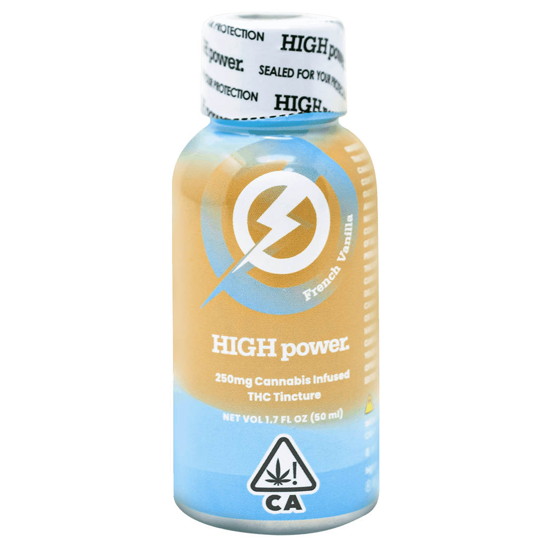 HIGH power syrup - French Vanilla 250mg THC Single