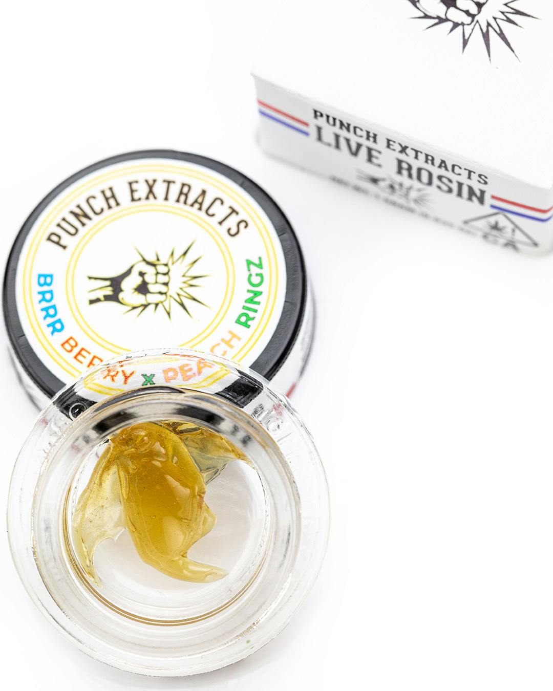 Punch - Live Rosin - Brrr Berry x Peach Ringz - Tier 4