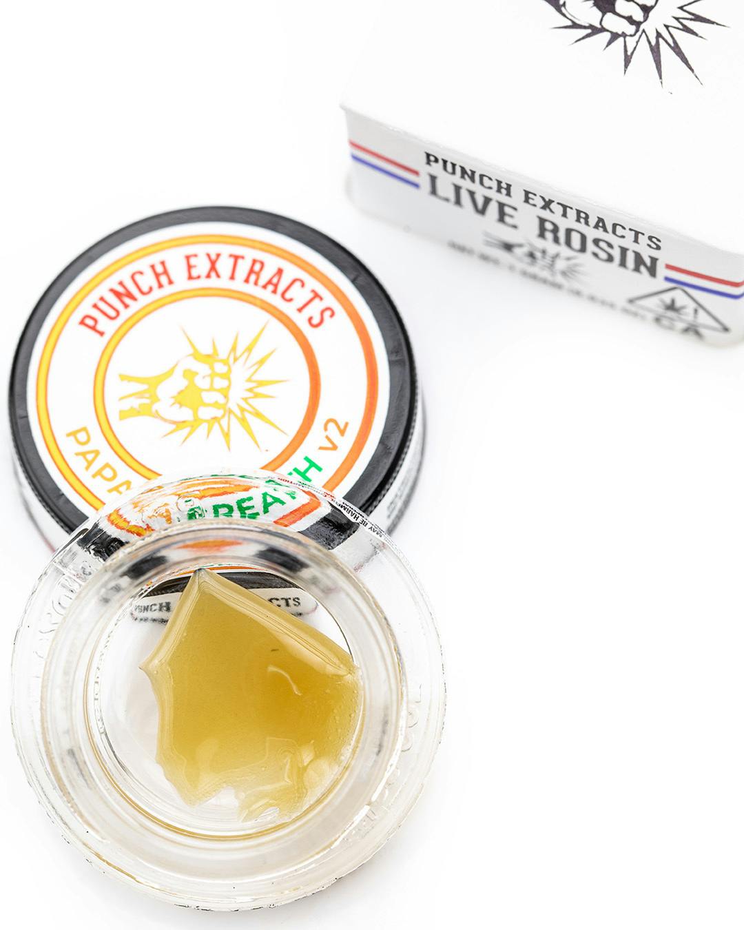 Punch - Live Rosin - Papaya Breath V2 - Tier 3