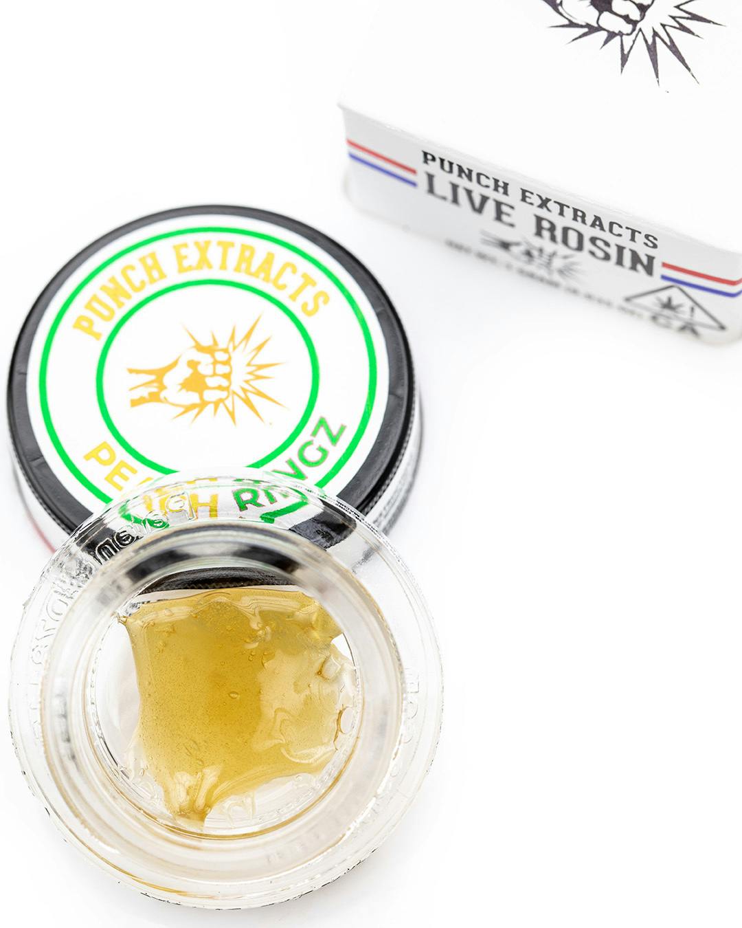 Punch - Live Rosin - Peach Ringz - Tier 4
