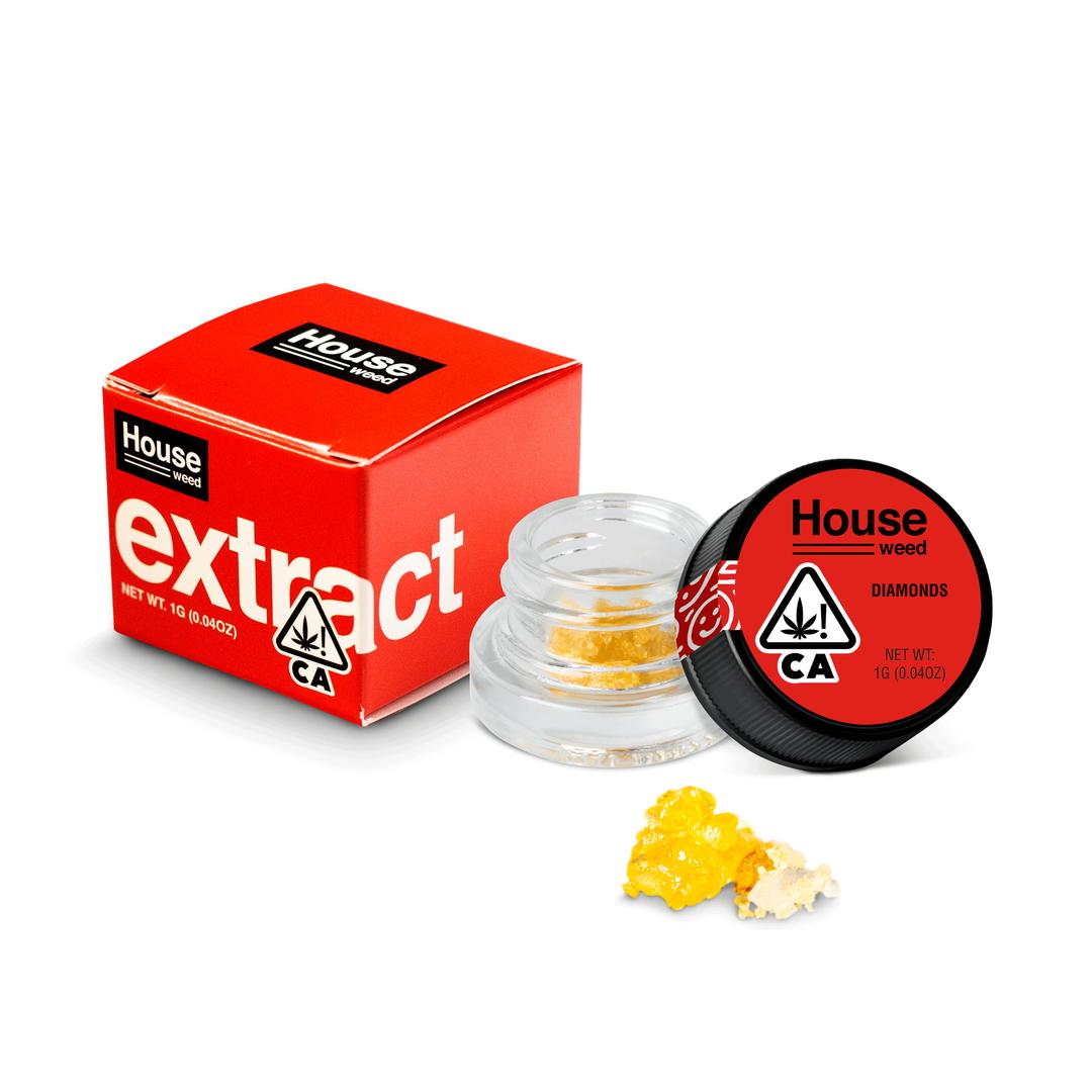 House Weed | Strawberry Mimosa | Diamonds 1g