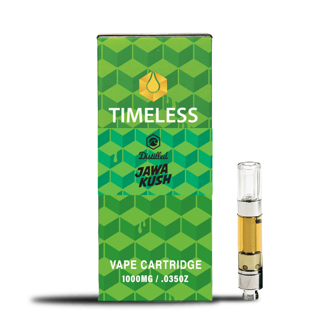 Timeless Jawa Kush 1000mg Vape Cartridge (Chill)