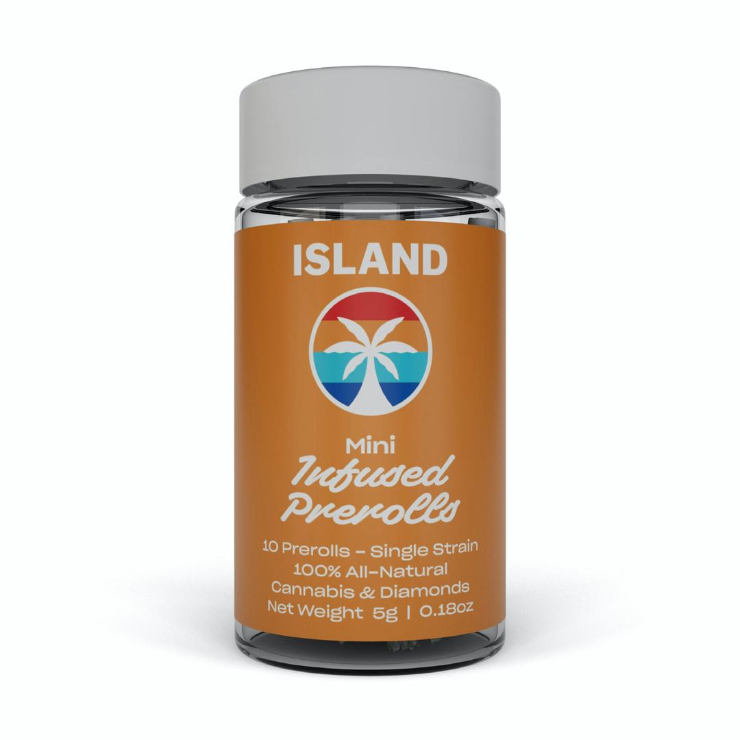 Island Infused Minis Preroll 10-Pack: Super Lemon Haze (Sativa)