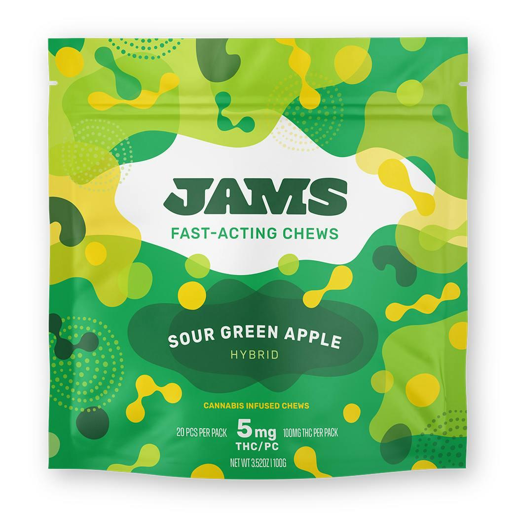 Fast Acting Chews - Sour Green Apple 100mg
