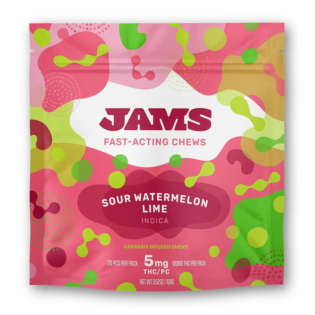 Fast Acting Chews - Sour Watermelon Lime 100mg
