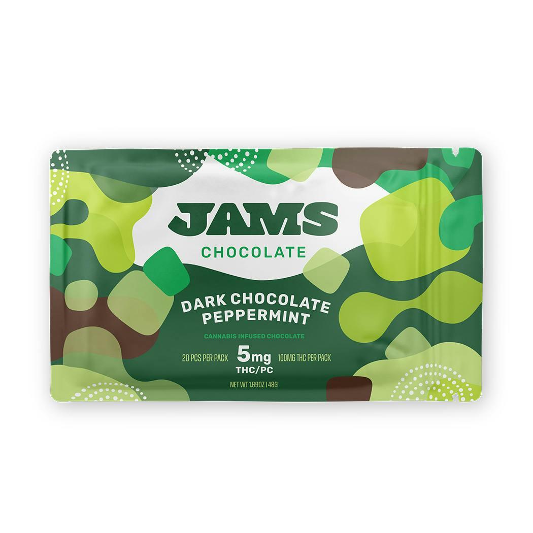 Chocolates - Dark Chocolate Peppermint 100mg