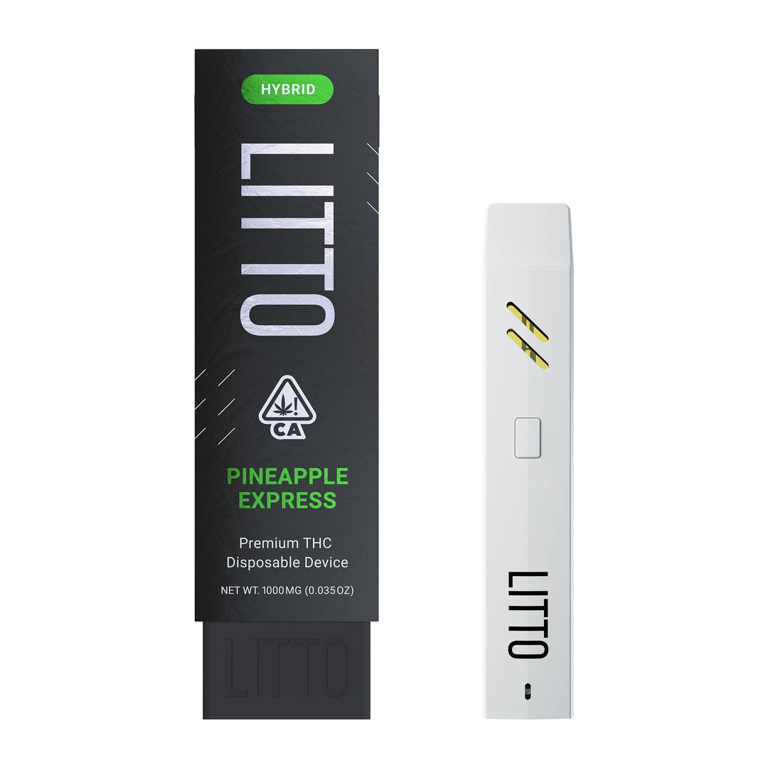 LITTO - Pineapple Express - Premium All-In-One THC Vape Pen - 1G