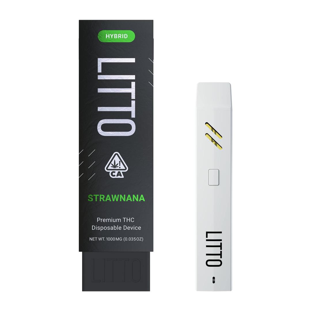 LITTO - Strawnana - Premium All-In-One Vape Pen - 1G