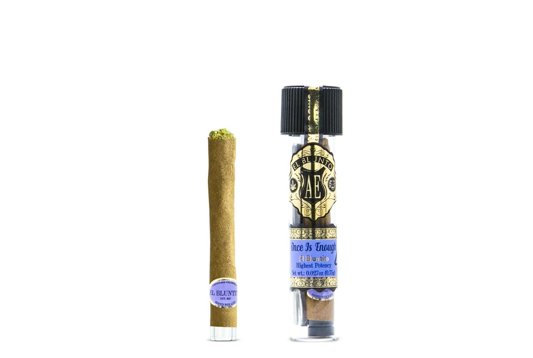 El Bluntito - Once is Enough - .75G Cigarillo [Mini Blunt]