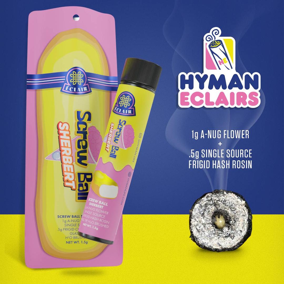 Screwball Sherb | 1.5G Eclair Handcraft | HYMAN | REC