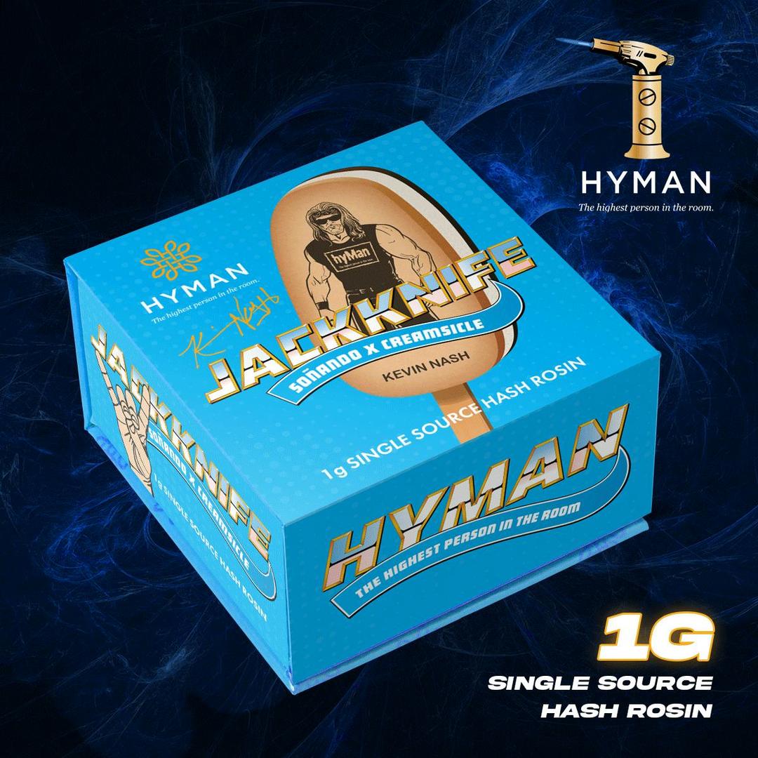 JACKKNIFE | 1G Single Source Hash Rosin | HYMAN | MED