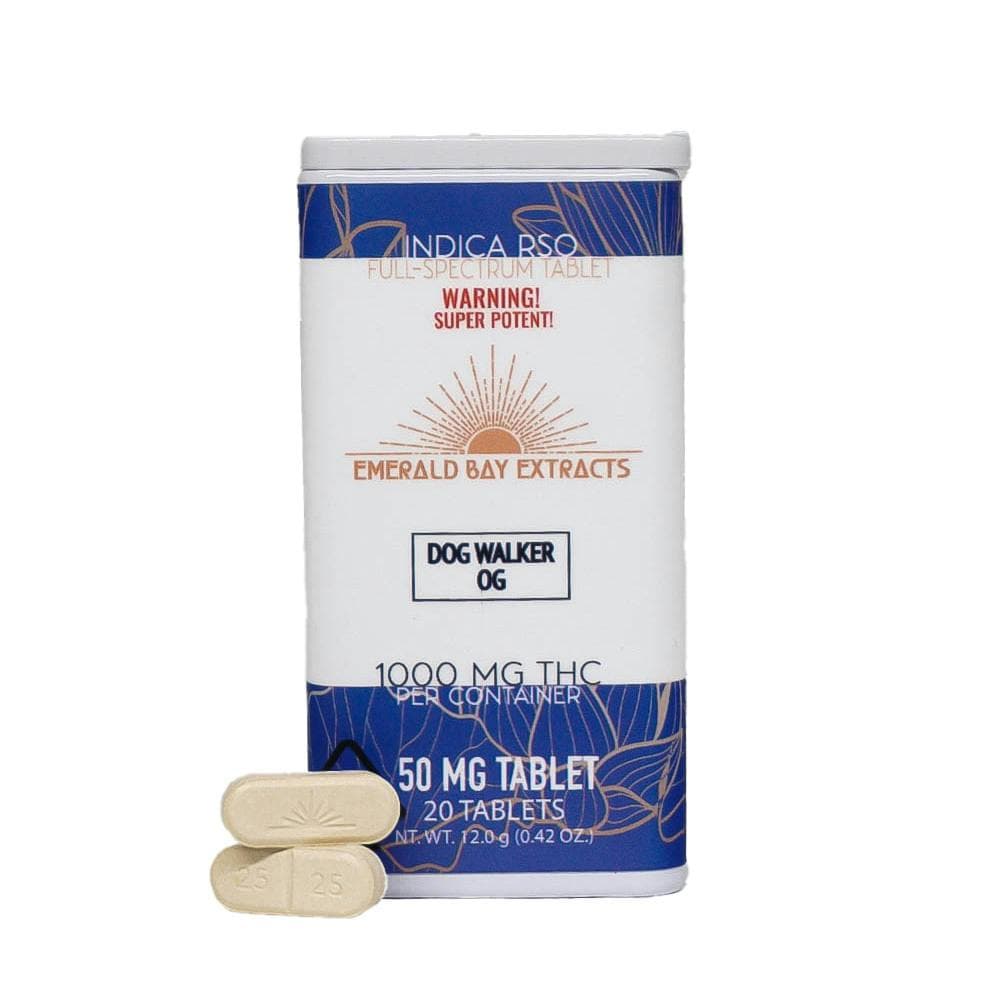 Dog Walker OG RSO Tablet (50mg Tablet) (1000mg Package)