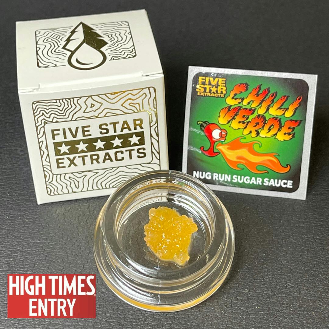 Five Star Extracts: Chili Verde - 1 Gram Nug Run Sugar Sauce