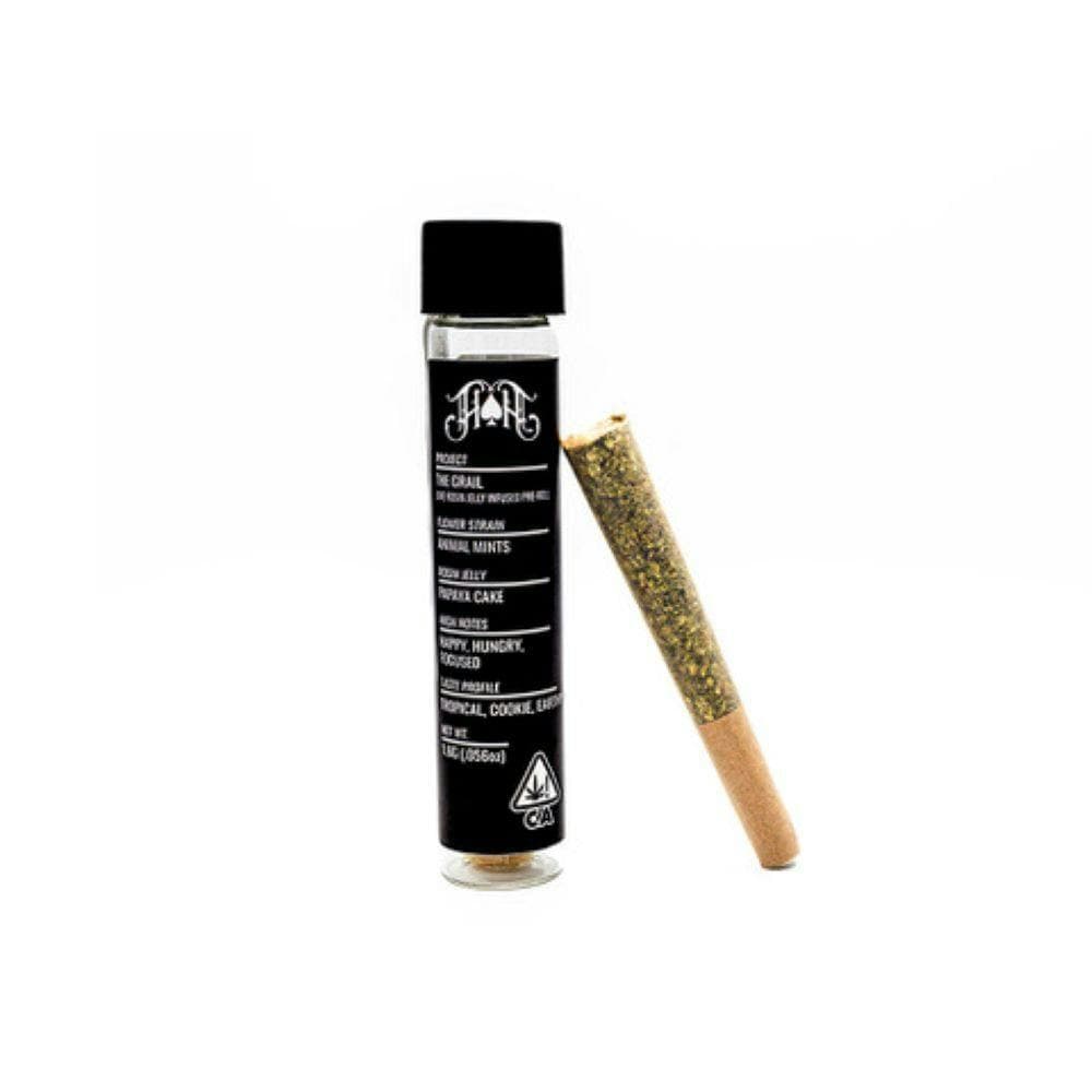 1.6g Jelly Rosin Infused Pre-Roll: Monster Cookies x Ghost Train Haze