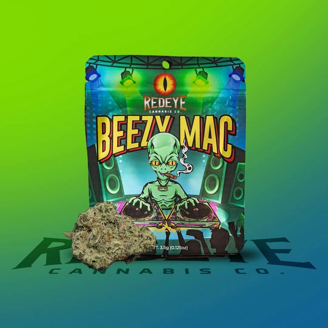 Redeye Cannabis: BeezyMac aka CAPJUNKY 3.5g Package