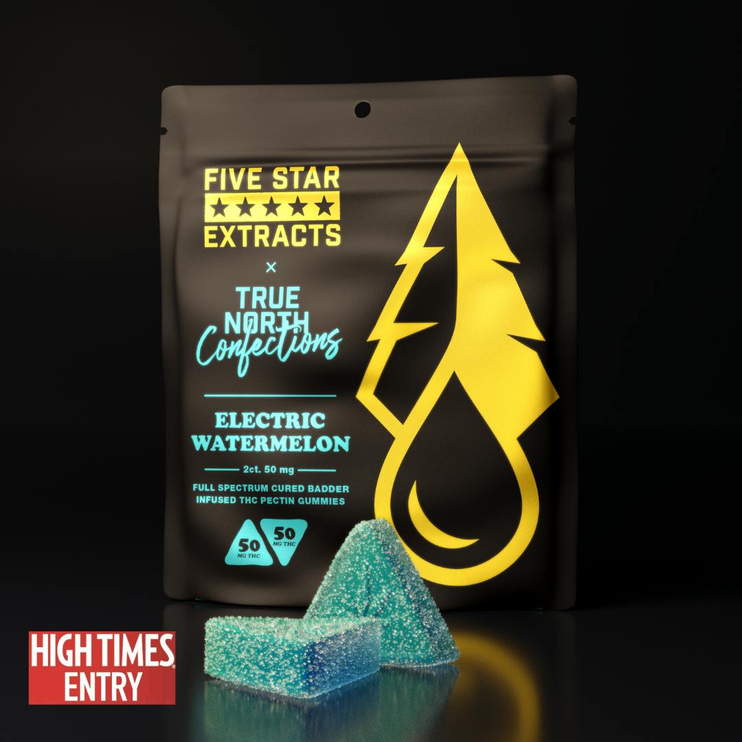 *NEW* Five Star x True North: Electric Watermelon Gummies 100mg