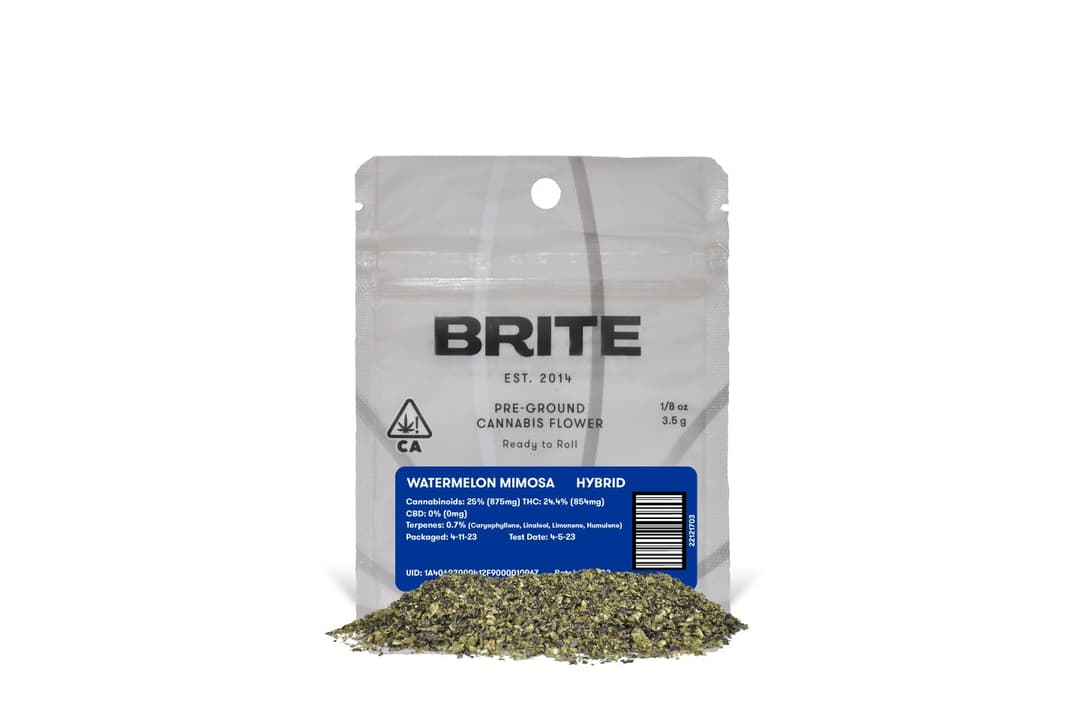 Watermelon Mimosa - Flower Pre-Ground by Brite