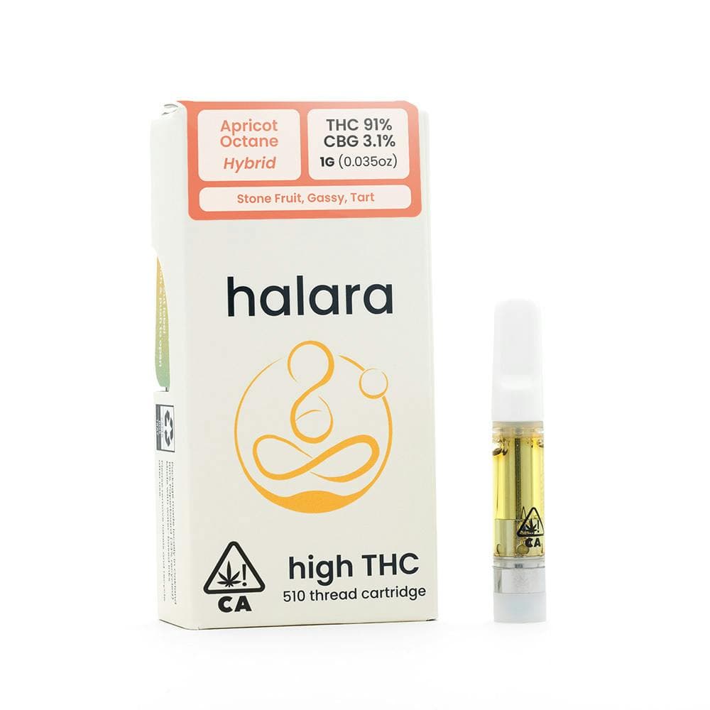 High THC - Apricot Octane 1G Cartridge