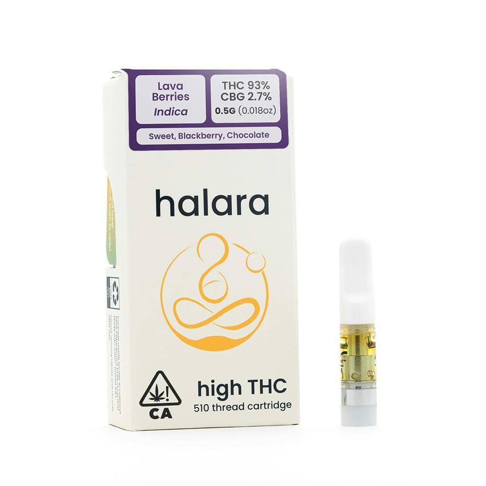 High THC - Lava Berries 0.5G Cartridge