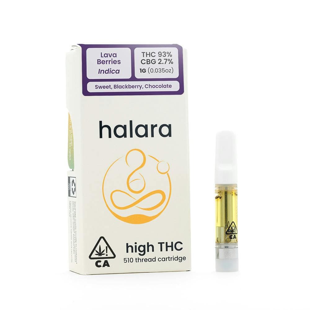 High THC - Lava Berries 1G Cartridge