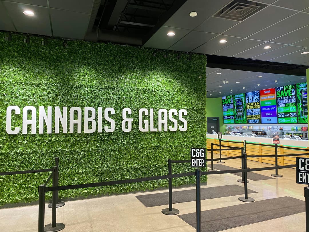 Cannabis & Glass - Liberty Lake logo