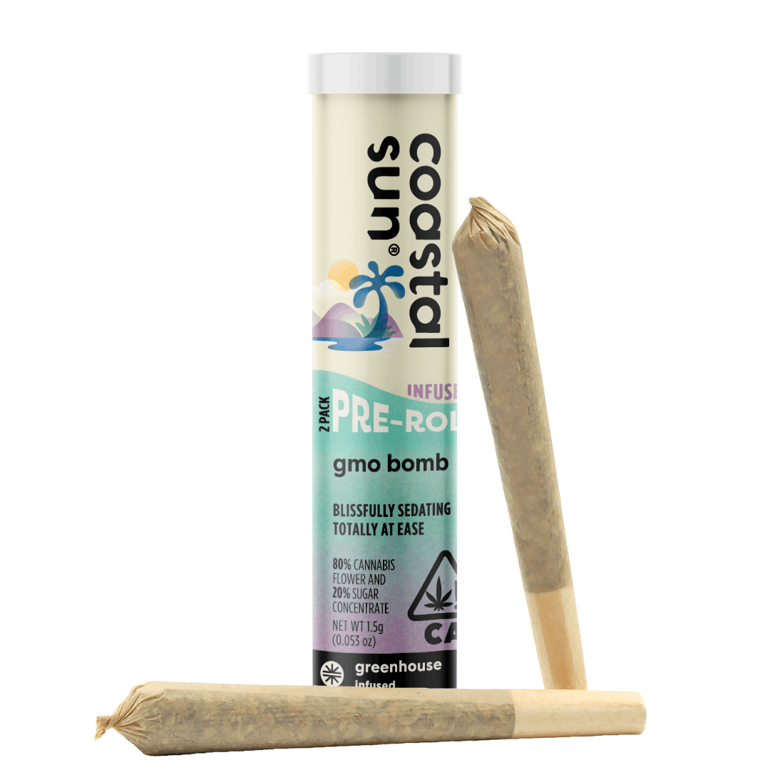 GMO Bomb Infused Greenhouse 0.75 Pre-Roll 2pk 1.5g