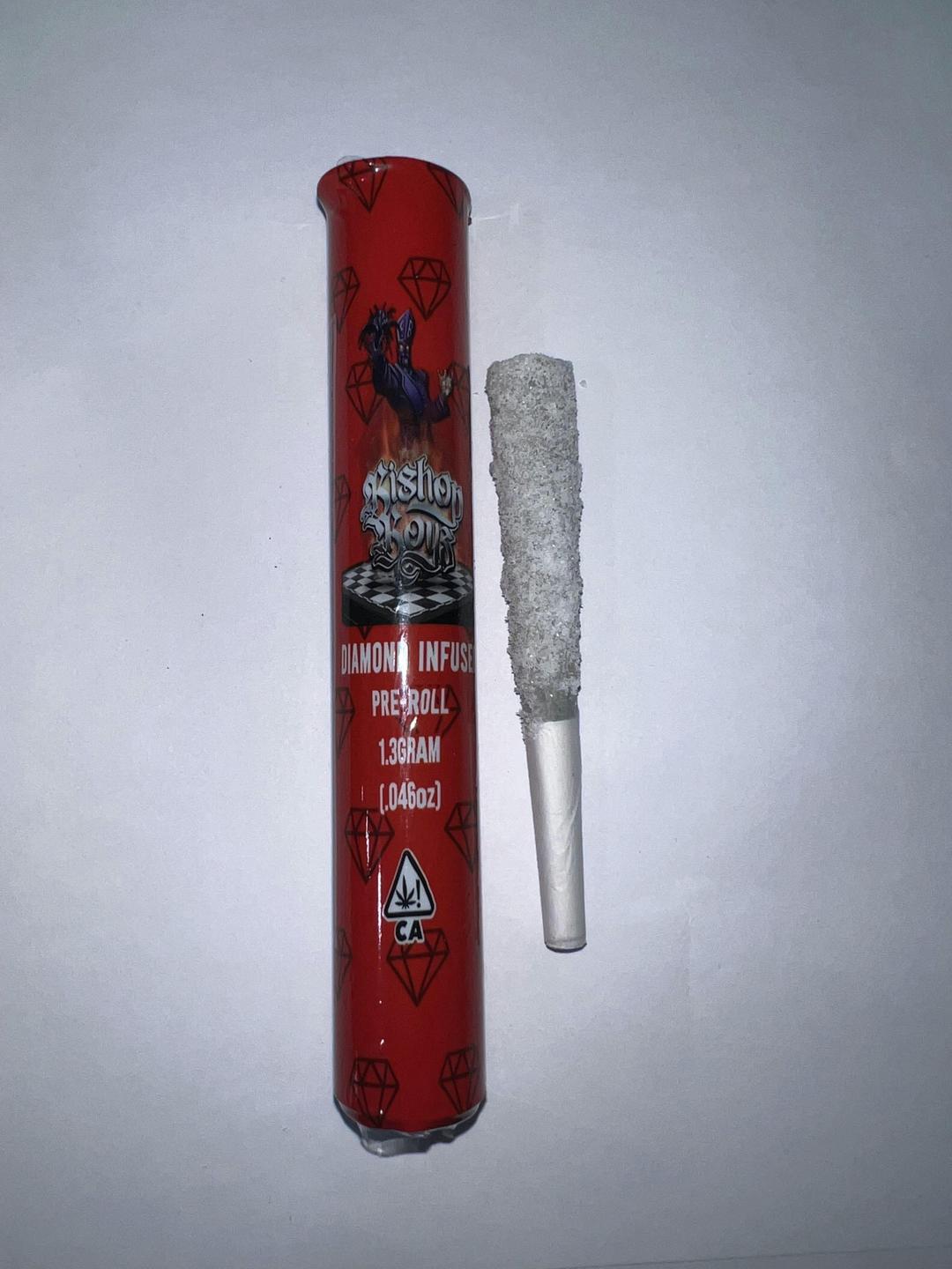 Bishop Boyz Vanilla Ice Double Diamond Infused 1.3g Preroll