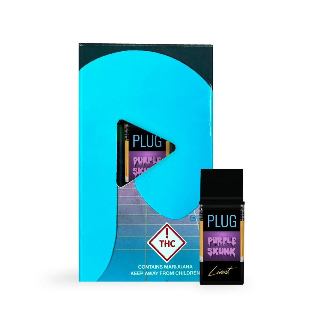 VAPE - 1g PLUG™ Colorado Livest: Purple Skunk