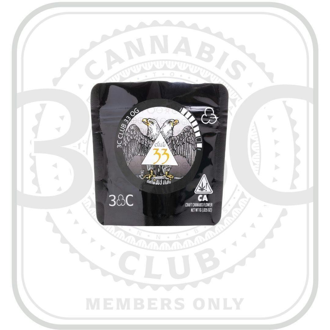 3C | Club 33 OG - 1g (Member Only Pricing)