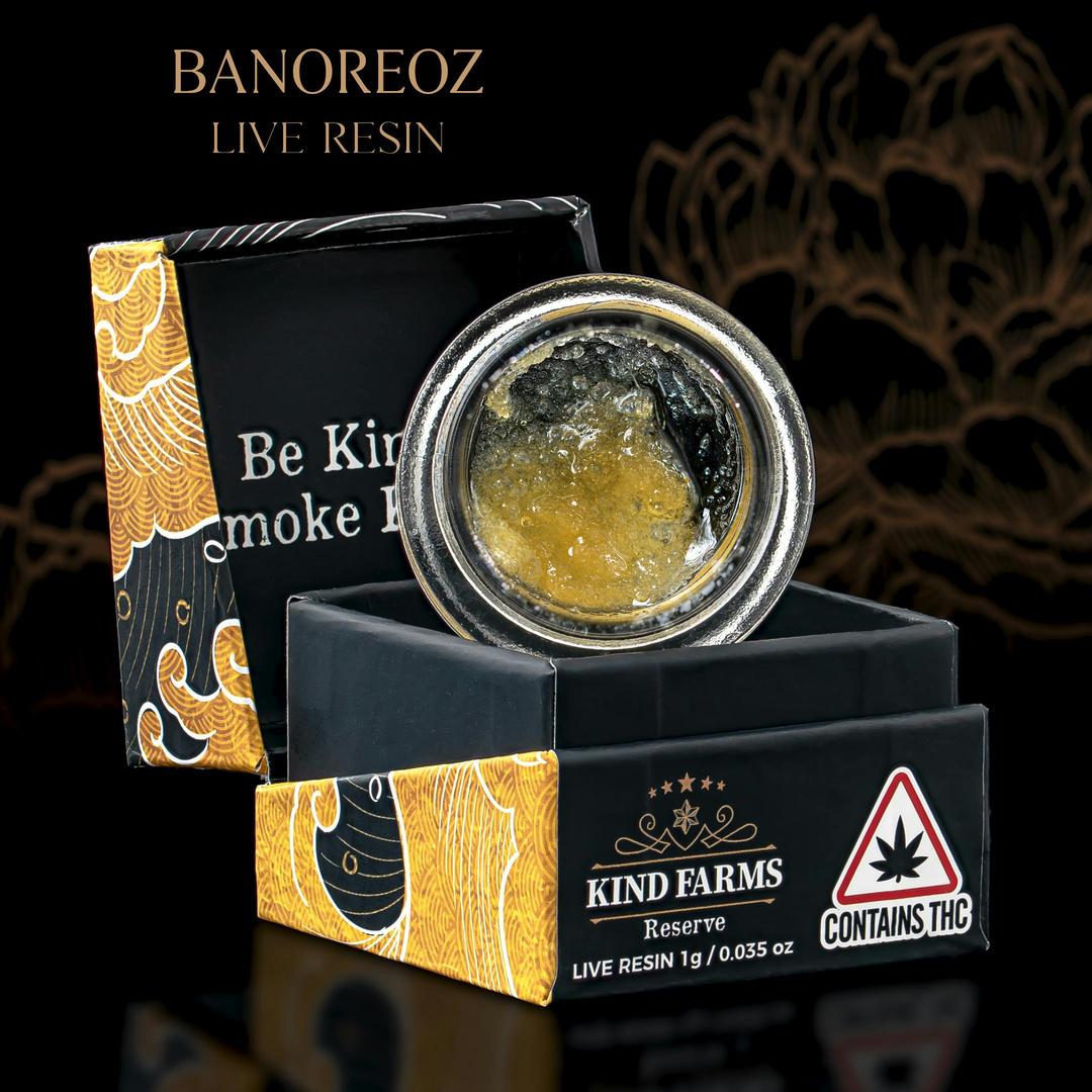 Banoreoz Live Resin - Kind Farms Reserve
