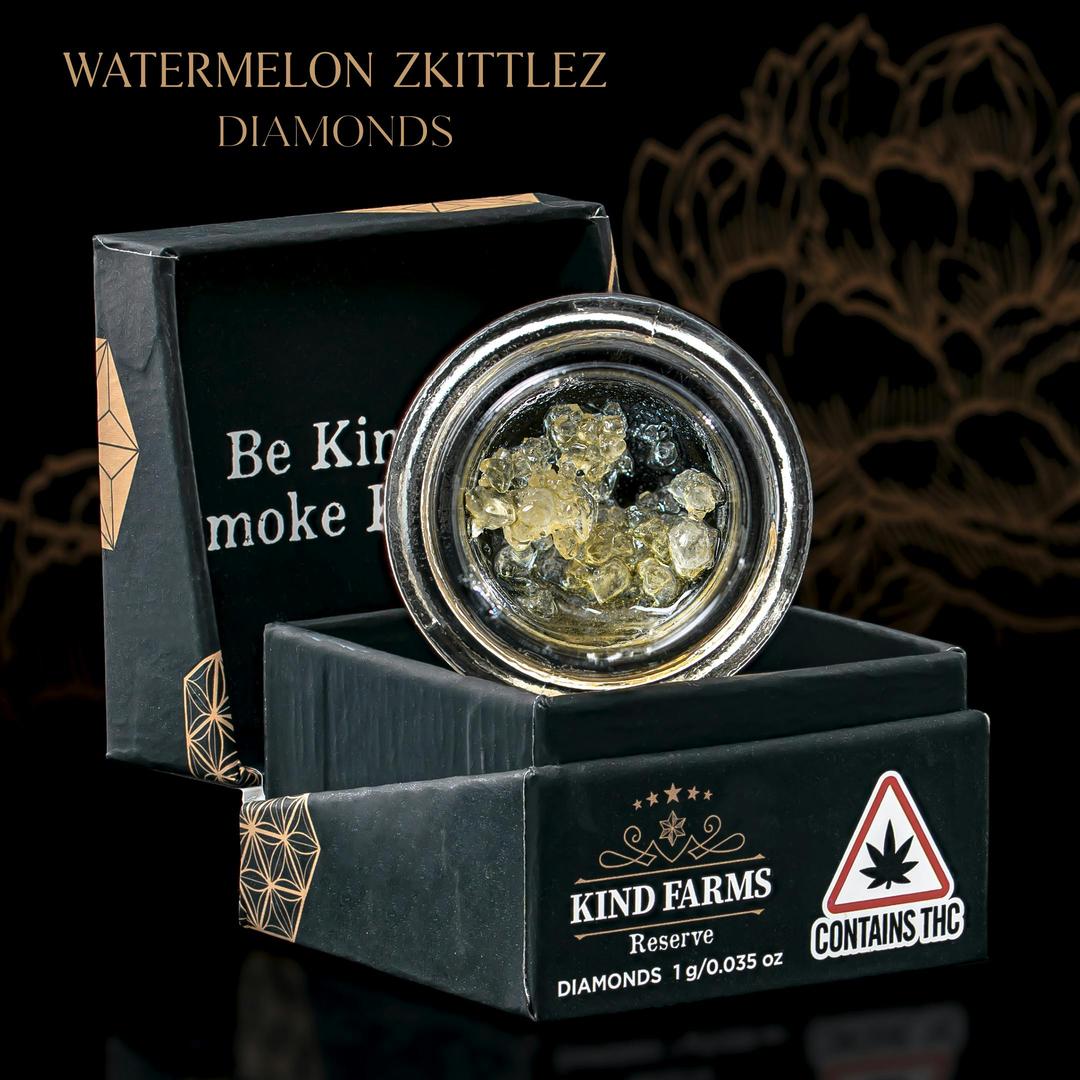 Watermelon Zkittles Live Diamonds and Sauce - Kind Farms Reserve